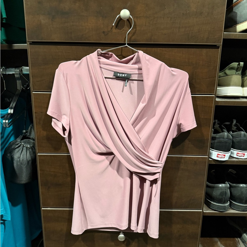 DKNY Mauve Blouse